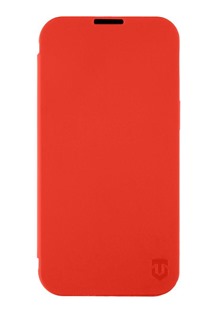 Tactical Safety Smoothie flipov pouzdro pro Apple iPhone 14 Pro Max erven