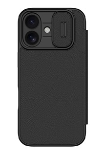 Nillkin Qin Book Pro flipov pouzdro s krytkou kamery pro Apple iPhone 17 ern