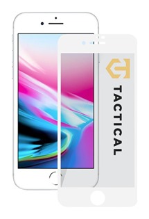 Tactical Glass Shield tvrzené sklo pro Apple iPhone SE 2022 / SE 2020 / 8 / 7 Full Frame bílé