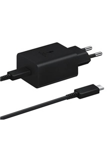 Samsung EP-T4510XBE 45W nabíječka s USB-C portem černá a USB-C/USB-C černý kabel