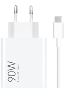 Xiaomi 90W HyperCharge USB-A nab�je�ka s kabelem USB-C b�l� (MDY-15-EK)