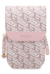 Guess PU G Cube Phone Bag brašna pro telefon růžová