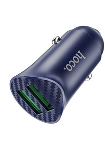 HOCO Z39 18W nabíječka do auta USB-A modrá