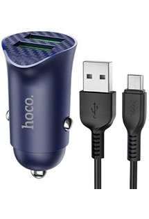 HOCO Z39 nabíječka s kabelem USB-A / USB-C modrá