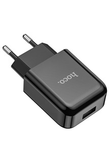 HOCO N2 cestovní nabíječka USB-A 2A černá