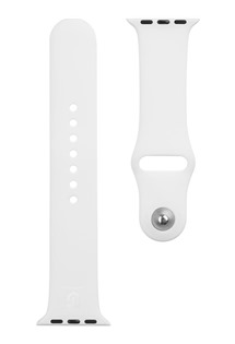 Tactical Silicone silikonový řemínek pro Apple Watch 38 / 40 / 41mm bílý