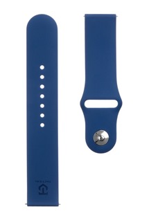 Tactical Classic silikonový řemínek 22mm QuickFit pro smartwatch modrý