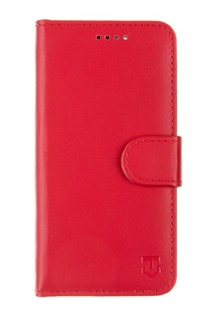 Tactical Field Notes flipové pouzdro pro Xiaomi Redmi Note 10 Pro/10 Pro Max červené