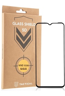 Tactical Glass Shield tvrzené sklo pro vivo Y33s Full Frame černé