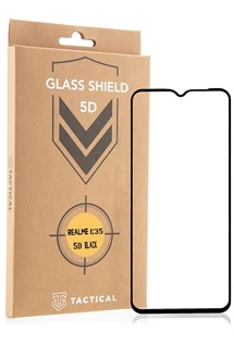 Tactical Glass Shield tvrzené sklo pro realme C35 Full Frame černé