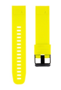 Tactical 819 20mm QuickFit silikonový řemínek pro Garmin žlutý (Lime)