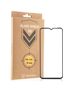Tactical Glass Shield tvrzené sklo pro vivo Y76 5G Full Frame černé