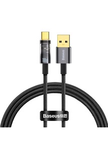 Baseus Explorer Series Fast USB-A / USB-C 100W 1m opleten ern kabel
