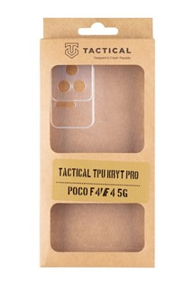 Tactical TPU zadní kryt pro POCO F4 / F4 5G čirý