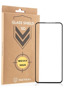Tactical Glass Shield tvrzené sklo pro Motorola Moto G62 5G Full Frame černé