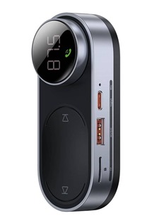 Baseus Solar Car bezdrátový MP3 přehrávač černý