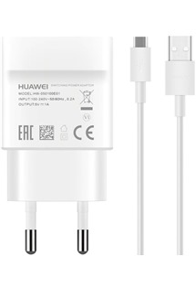 Huawei 5W nabíječka s kabelem microUSB bílá