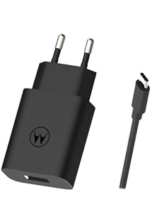 Motorola TurboPower 20W nabíječka s kabelem USB-C černá