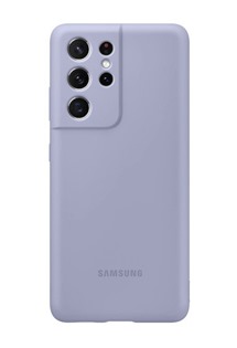 Samsung silikonový zadní kryt pro Samsung Galaxy S21 Ultra fialový (EF-PG998TVEGWW)