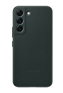 Samsung kožený zadní kryt pro Galaxy S22+ zelený (EF-VS906LGEGWW)