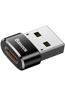 Baseus USB-A / USB-C OTG adaptér černý