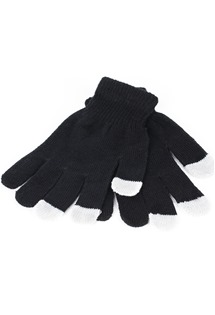 CellFish rukavice pro dotykový displej Winter Classic černé