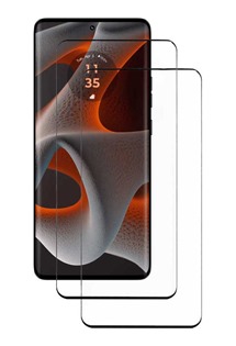 CELLFISH DUO 5D tvrzen sklo pro Motorola Edge 50 Pro Full-Frame ern 2ks