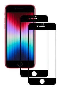 CELLFISH DUO 5D tvrzen� sklo pro Apple iPhone 7 / 8 / SE2020 / SE2022 Full-Frame �ern� 2ks