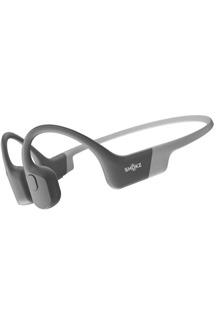 Shokz OpenRun bezdrátová sportovní open-ear sluchátka šedá