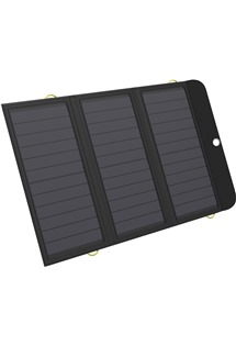 Sandberg Active solární powerbanka 21W 10000mAh PD / QC černá