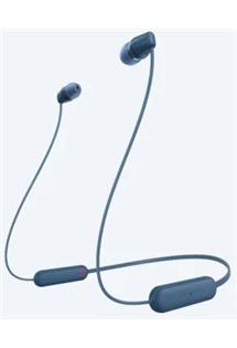 Sony WI-C100 bezdrátová sluchátka do uší modrá