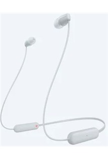Sony WI-C100 bezdrátová sluchátka do uší bílá