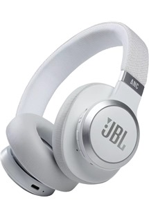 JBL Live 660NC bezdrátová sluchátka přes hlavu bílá