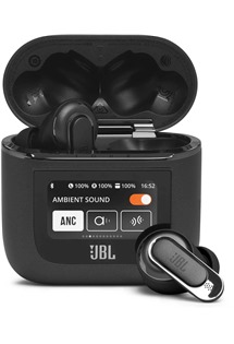JBL Tour Pro 2 bezdrátová sluchátka s dotykovým displejem a potlačením hluku černá