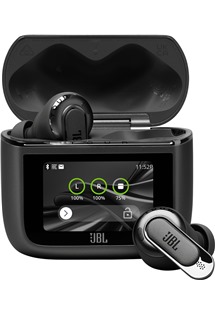 JBL Tour Pro 3 bezdr�tov� sluch�tka s dotykov�m displejem a potla�en�m hluku �ern�