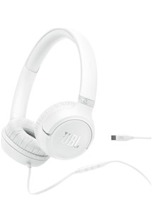 JBL Tune 530C USB-C dr�tov� n�hlavn� sluch�tka b�l�
