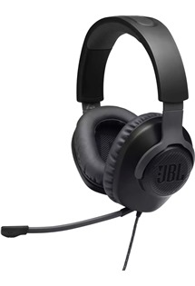 JBL Quantum 100 náhlavní herní sluchátka s odnímatelným mikrofonem černá