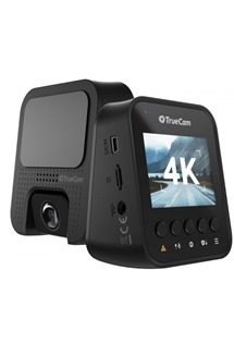 TrueCam H25 GPS 4K s detekcí radarů kamera do auta černá