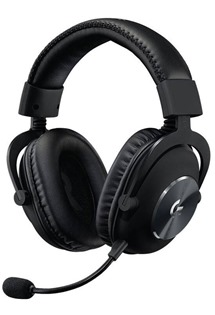 Logitech Headset - PRO X drátová herní sluchátka přes hlavu černá