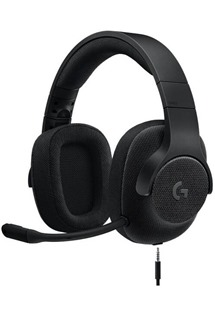 Logitech G433 7.1 drátová herní sluchátka přes hlavu černá