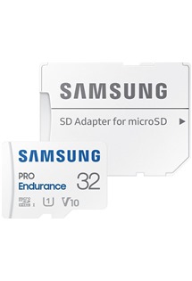 Samsung PRO Endurance microSDXC 32GB + SD adapt�r