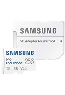 Samsung PRO Endurance microSDXC 256GB + SD adapt�r