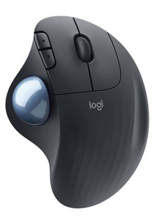 Logitech M575 bezdrátová myš šedá