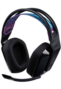 Logitech G535 bezdrátová herní sluchátka přes hlavu černá