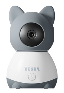 Tesla Smart Camera Baby B250 chůvička šedá