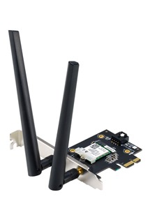 ASUS PCE-AXE5400 síťová karta s podporou Wi-Fi 6E a Bluetooth černá