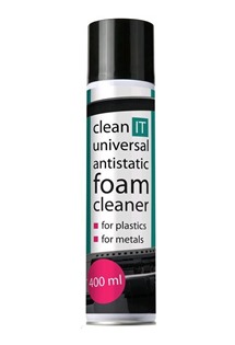 CLEAN IT antistatická čistící pěna na plasty a kov 400ml
