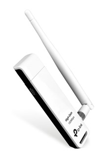 TP-Link TL-WN722N Wi-Fi 4 adaptér bílý