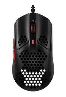 HyperX Pulsefire Haste drátová herní myš černo-červená