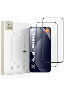 Tech-Protect Glass Fit+ tvrzen� sklo pro Xiaomi Redmi Note 15 Pro 5G 2ks �ern�